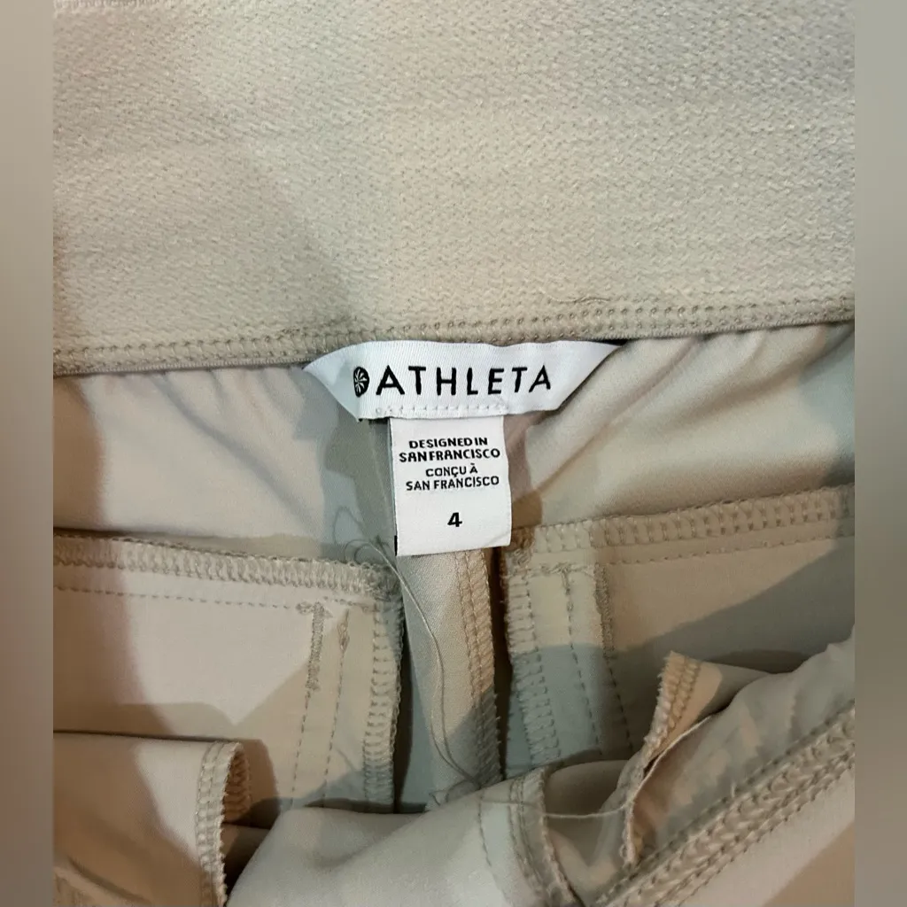 Athleta Endless High Rise Cargo Pants Abalone Size 4 - Image 5
