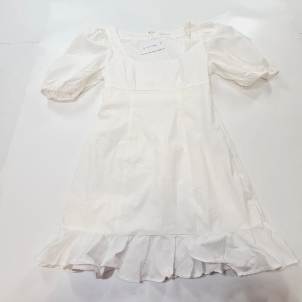 Lovers and Friends Luella Mini Dress in White Medium - Image 4