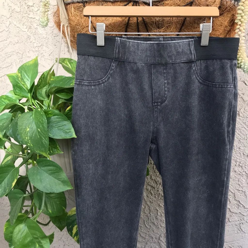 Acid Wash Jeggings - Image 2