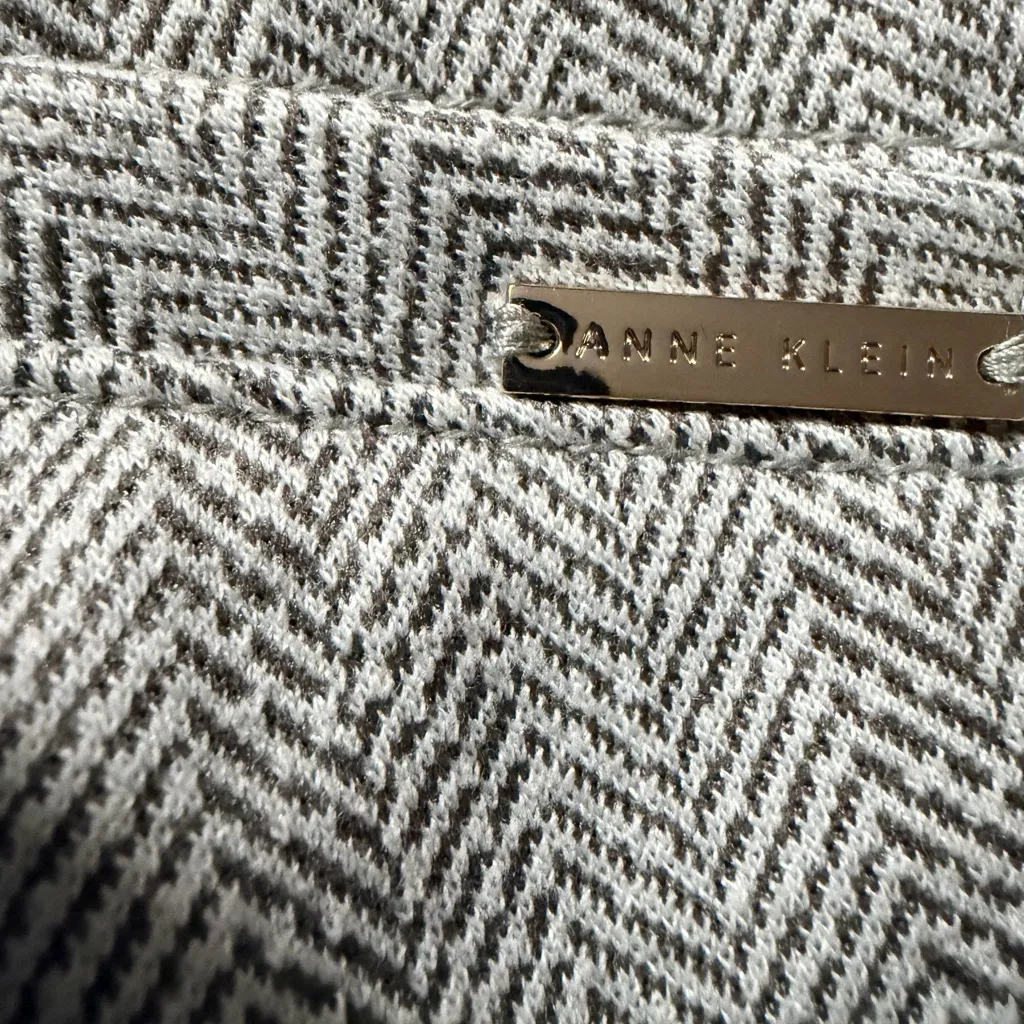 Anne Klein Light Gray Straight Leg Pants - Image 4