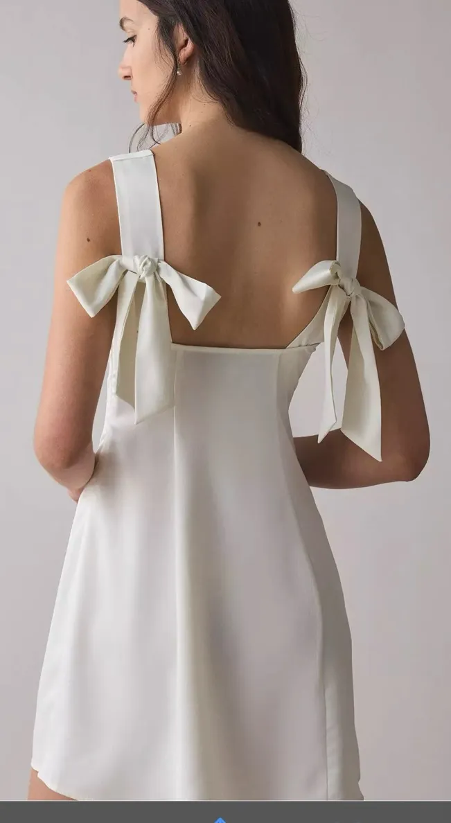 Urban Outfitters Dress White Mini - Image 4