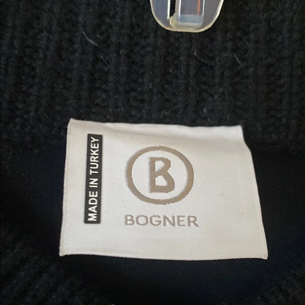 Black Quilted Jacket with Sequin Details - Image 2