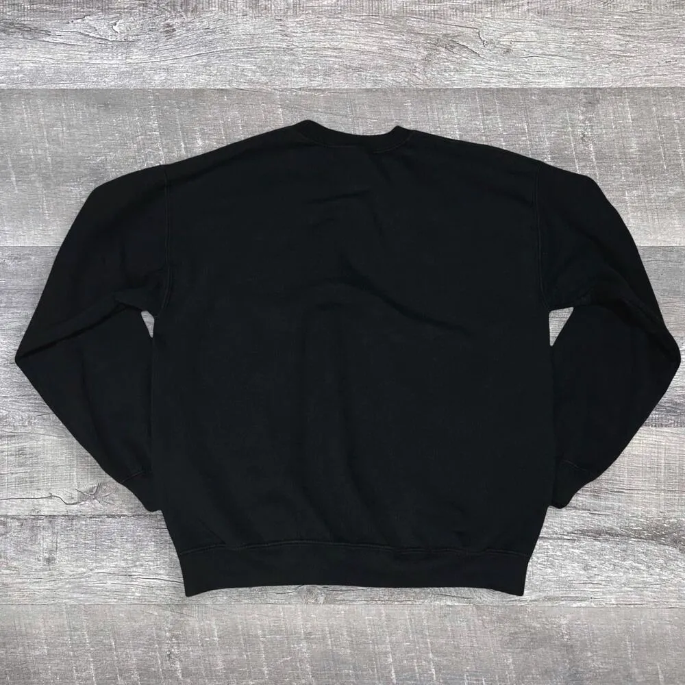 Iowa Hawkeyes Crewneck Sweatshirt Unisex M Black Yellow College Game Day - Image 3