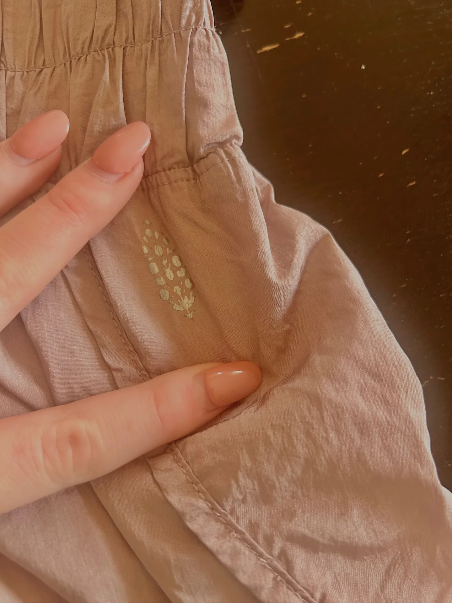 Free People Movement The Way Home Shorts Light Pink Women’s Size Small - Image 5