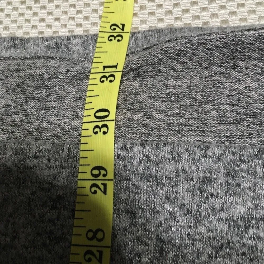 BKE High-Low‎ Women's Pullover Sweater Brown Long Sleeve V Neck Open Knit M - Image 9