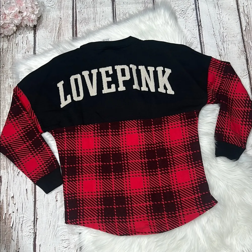 PINK Victoria's Secret Kids Plaid Shirt - Image 2