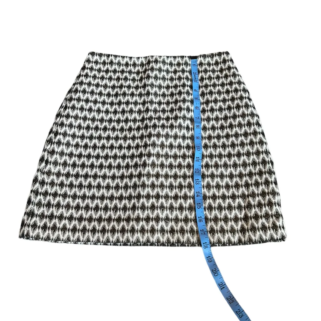 3/$15 LOFT gold metallic sparkle skirt - Image 2