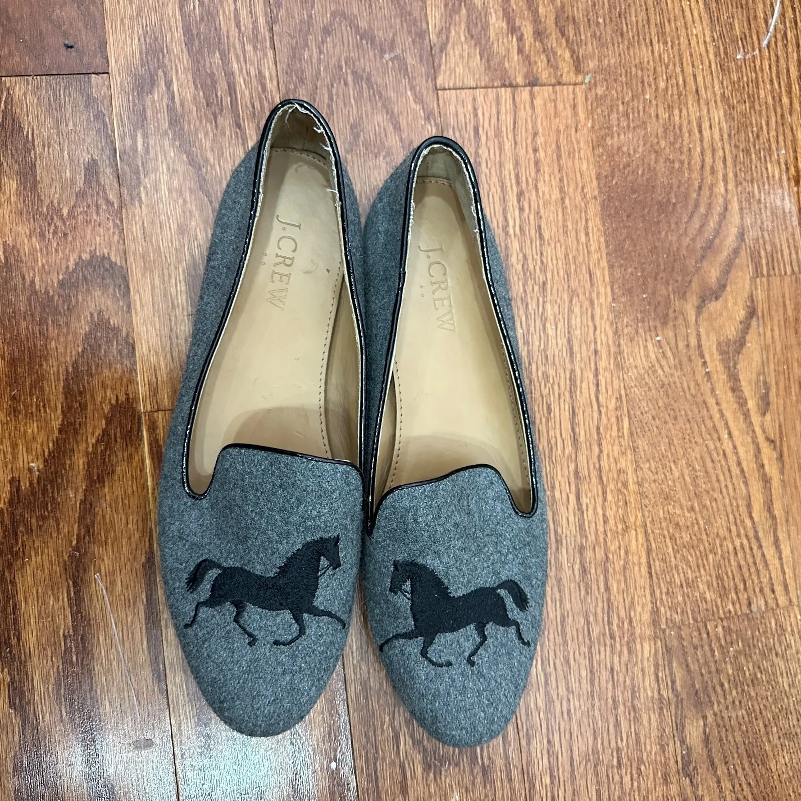 J. Crew Addie Gray Gallop Equestrian Slip - Image 2