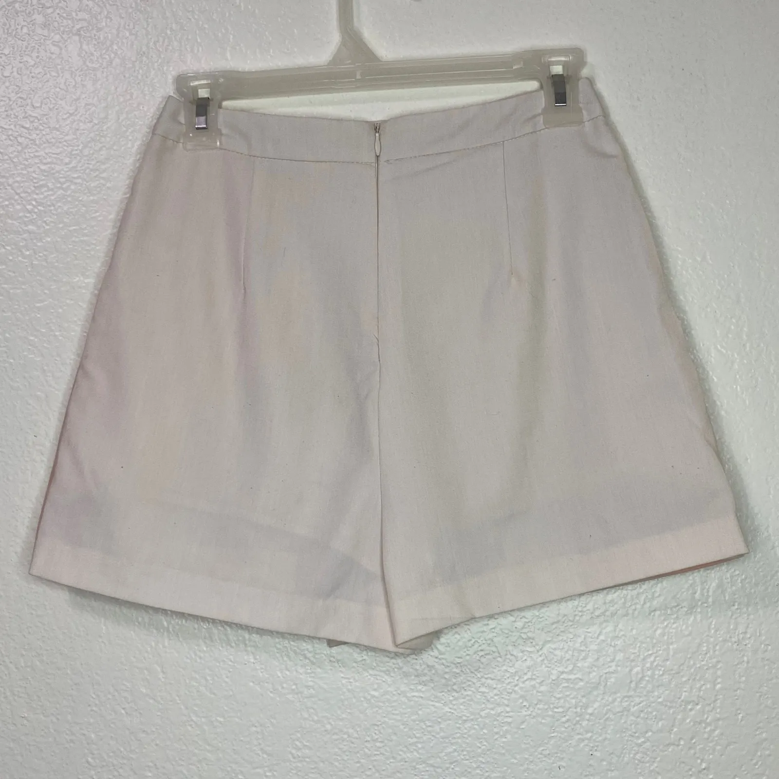 STORIA Colorblock Pleated Preppy Tennis Style Skirt Skort Asymmetrical Wrap Sz S - Image 4