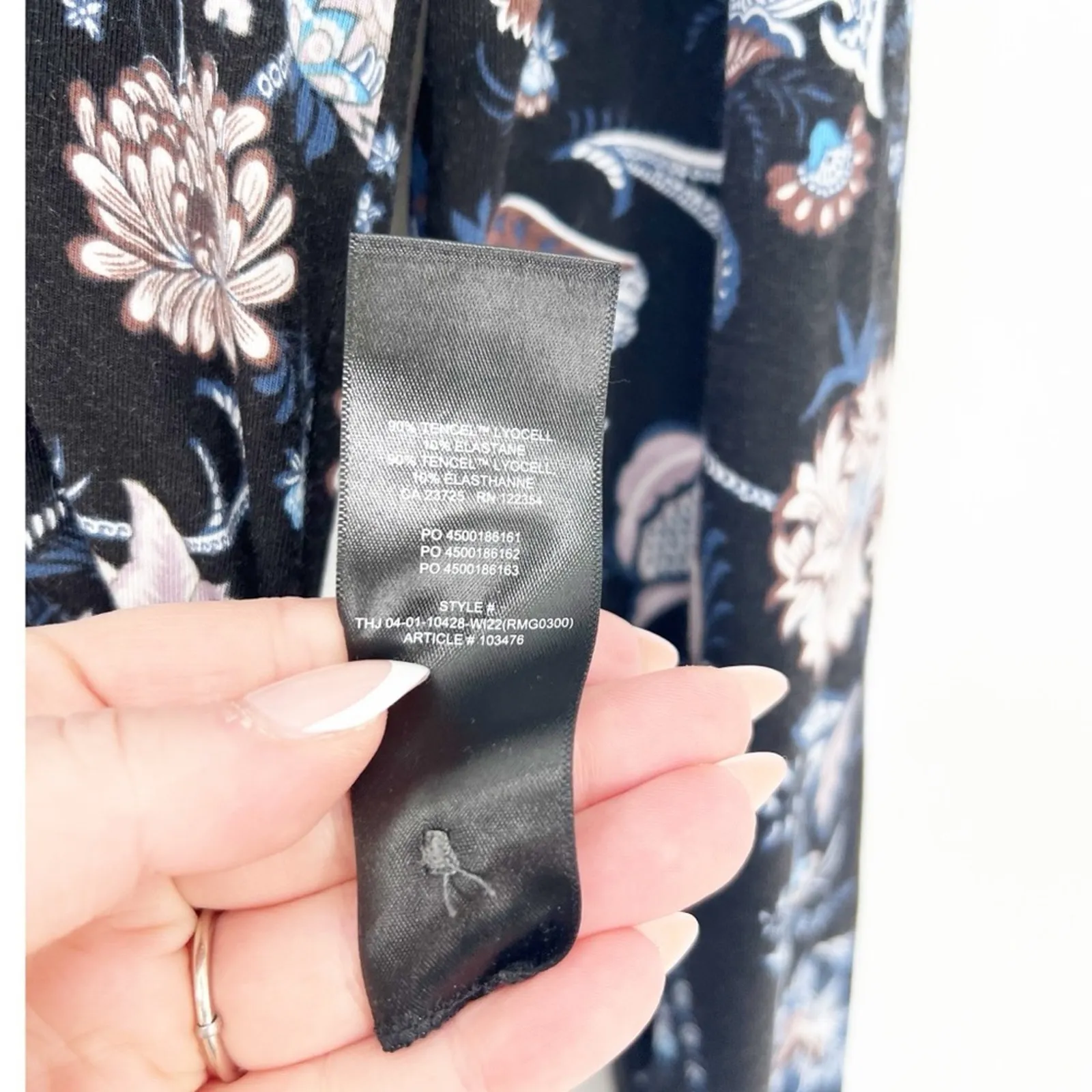 Aritzia‎ Wilfred Floral Button Down Top XS - Image 7