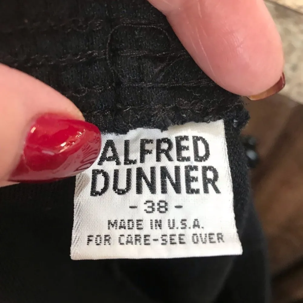 Alfred Dunner Black Athletic Sweats Size 38 - Image 4