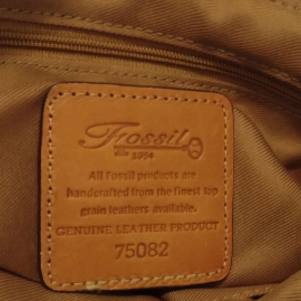 UNC Carolina Tar Heels corduroy purse with leather strap by Fossil - Image 6