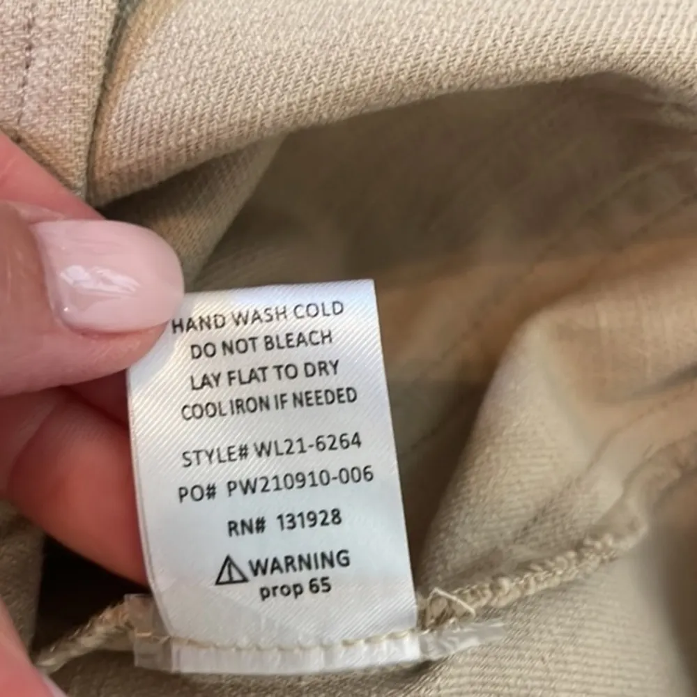 NWT- Wishlist Apparel Tan Sleeveless Button Up Romper - Image 8