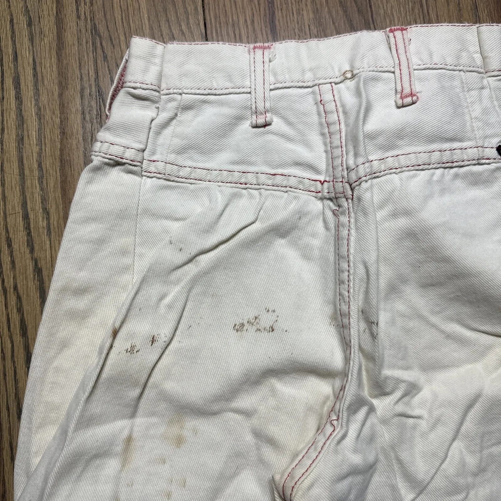 True Vintage Pants Womens 22x28 Flare Hippie 70s Patches Concert Woodstock Size undefined - Image 14