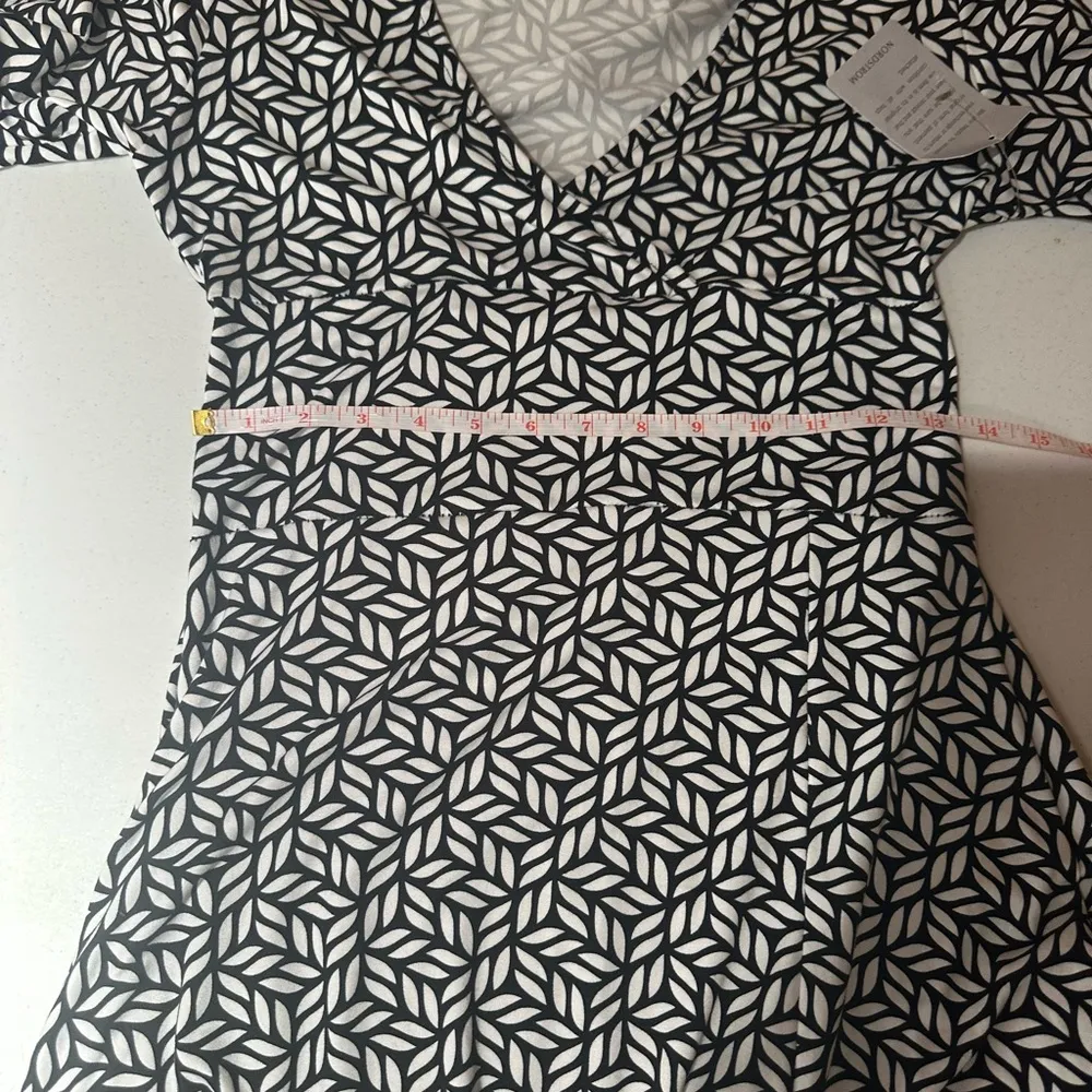 Velvet torch Los AngelesNWT Women’s large black and white print long dress - Image 7