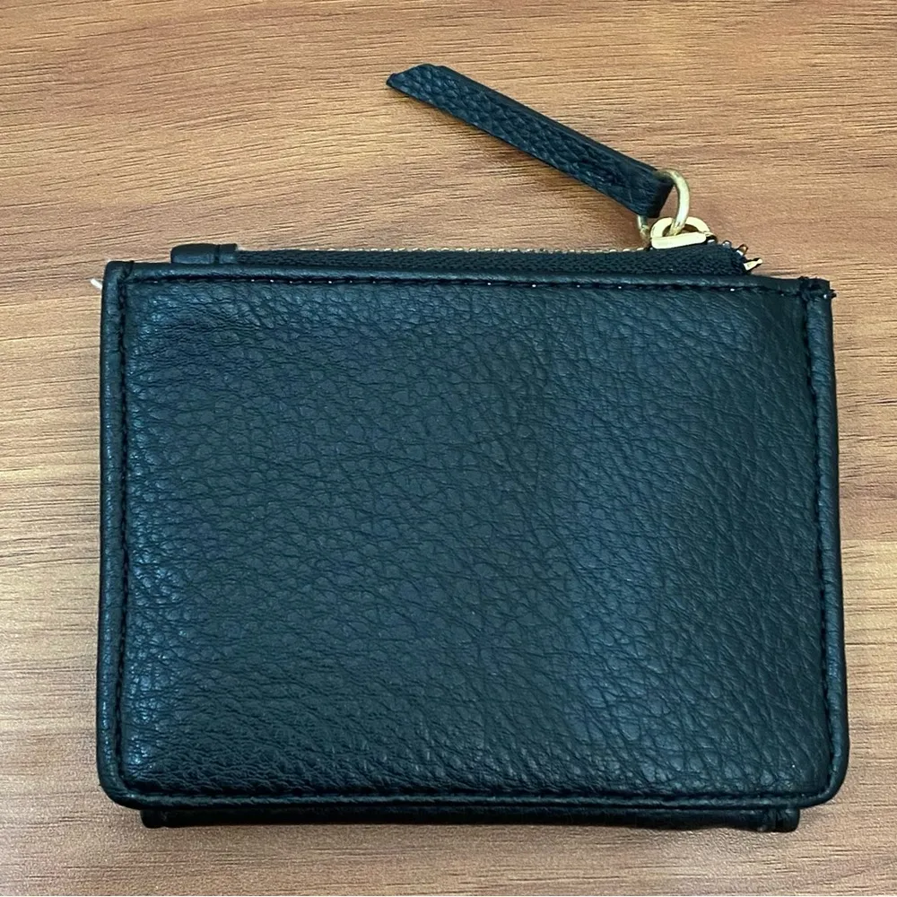 JUICY COUTURE Black Bifold Card Wallet - Image 3