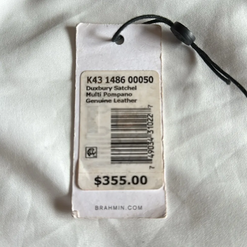 Brahmin Duxbury Black Satchel Bag - Image 5