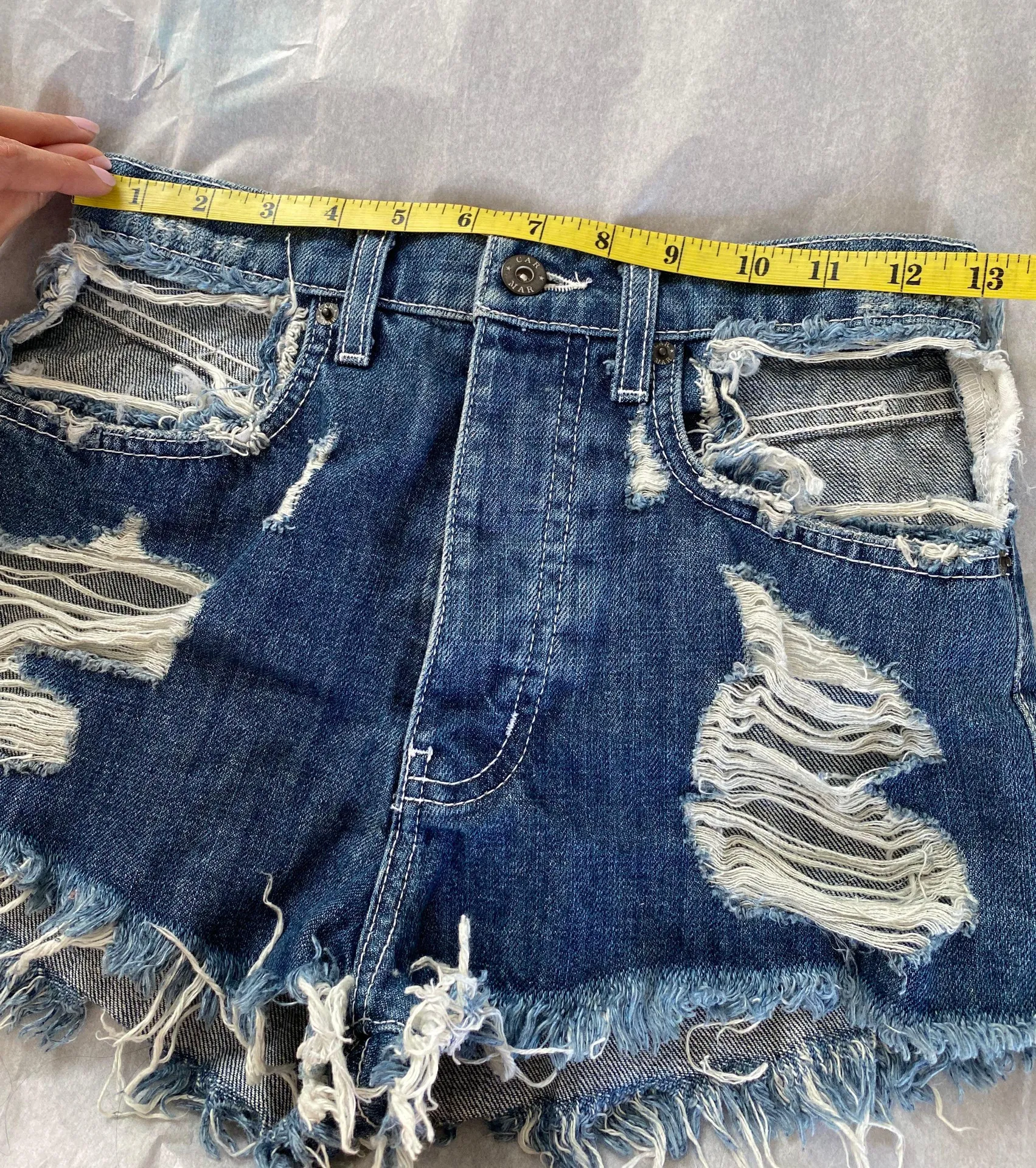 Cut Out Shorts - Image 8