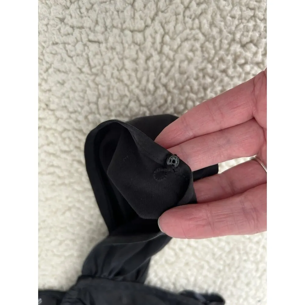 Madewell Women’s Square-Neck Midi Dress In True Black Size 6 NO103 - Image 7