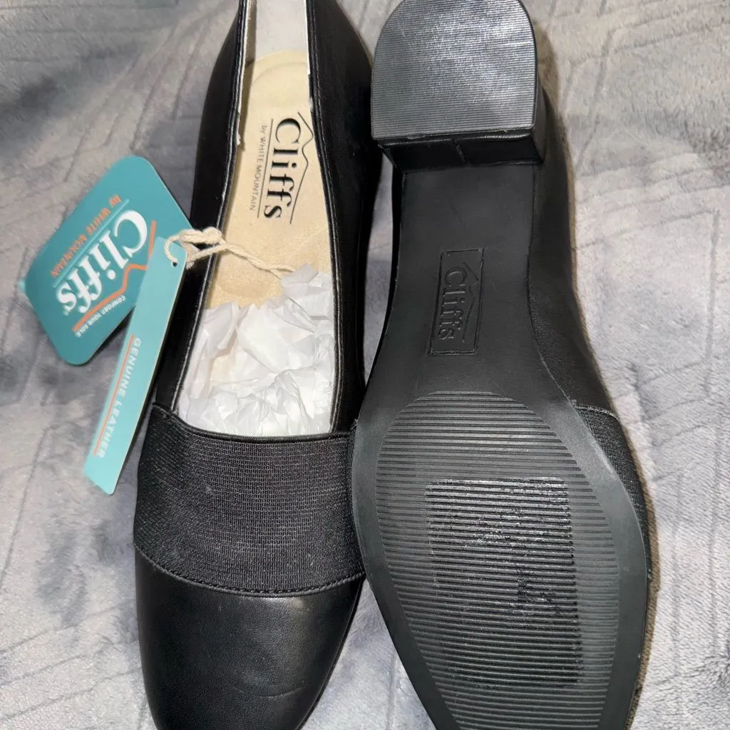 Cliffs by WHITE MOUNTAIN Classic Black Heels Size 6 - Image 3