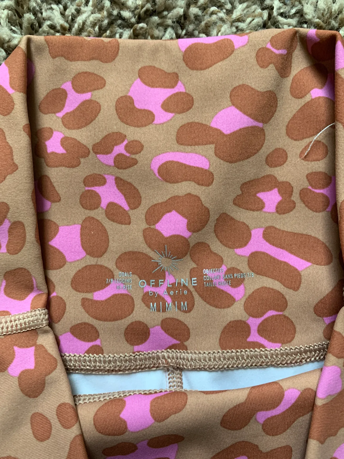 Aerie Offline by  Butter Soft Cheetah Leggings M - Image 4