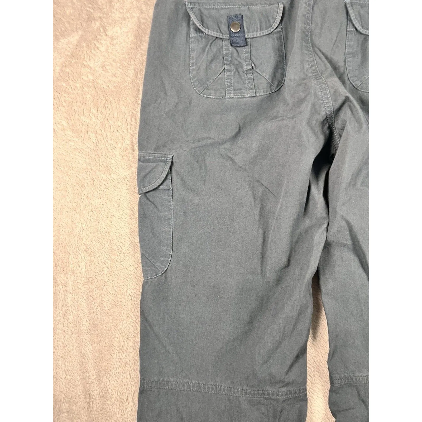 Kuhl Pants Womens 12 Splash Roll Up Hiking Outdoor Cargo Utility in Blue Gray - Image 9