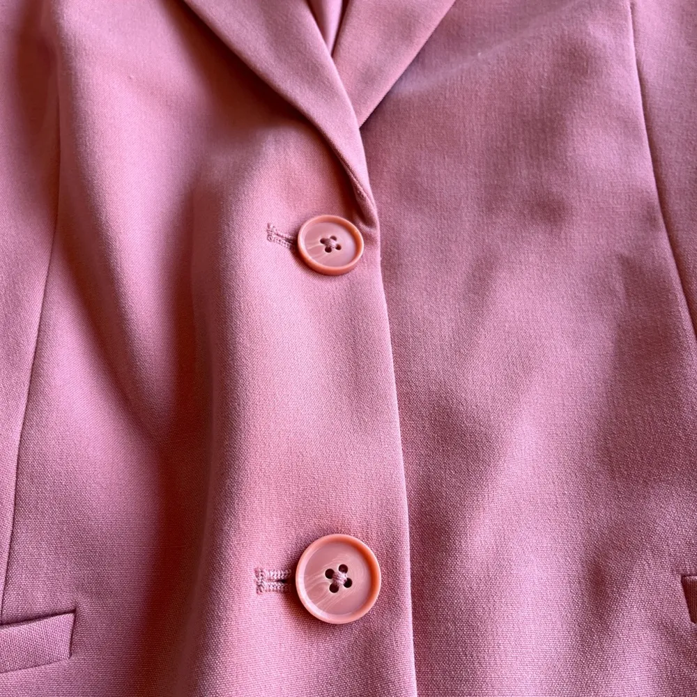 THE LIMITED PEACH BLAZER (S) with shoulder pads - Image 6