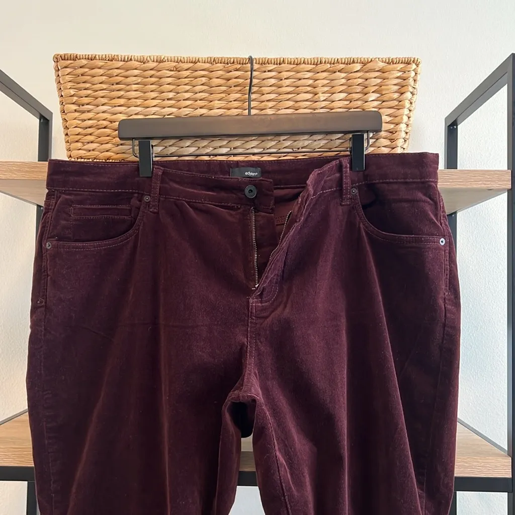 NWT Edyson Stitch Fix High-Rise Hampton Stretch Cotton Skinny Corduroy Pant, 20W - Image 8