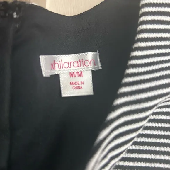 Dress Black and White Striped by Xhilaration-sexy,sexy!! Versatile,made well M/M - Image 2