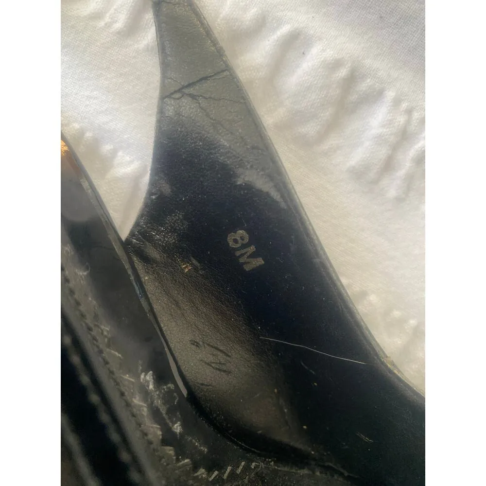 Vaneli Black Peep Toe Slingback 3”‎ Heels New Size 8 - Image 7