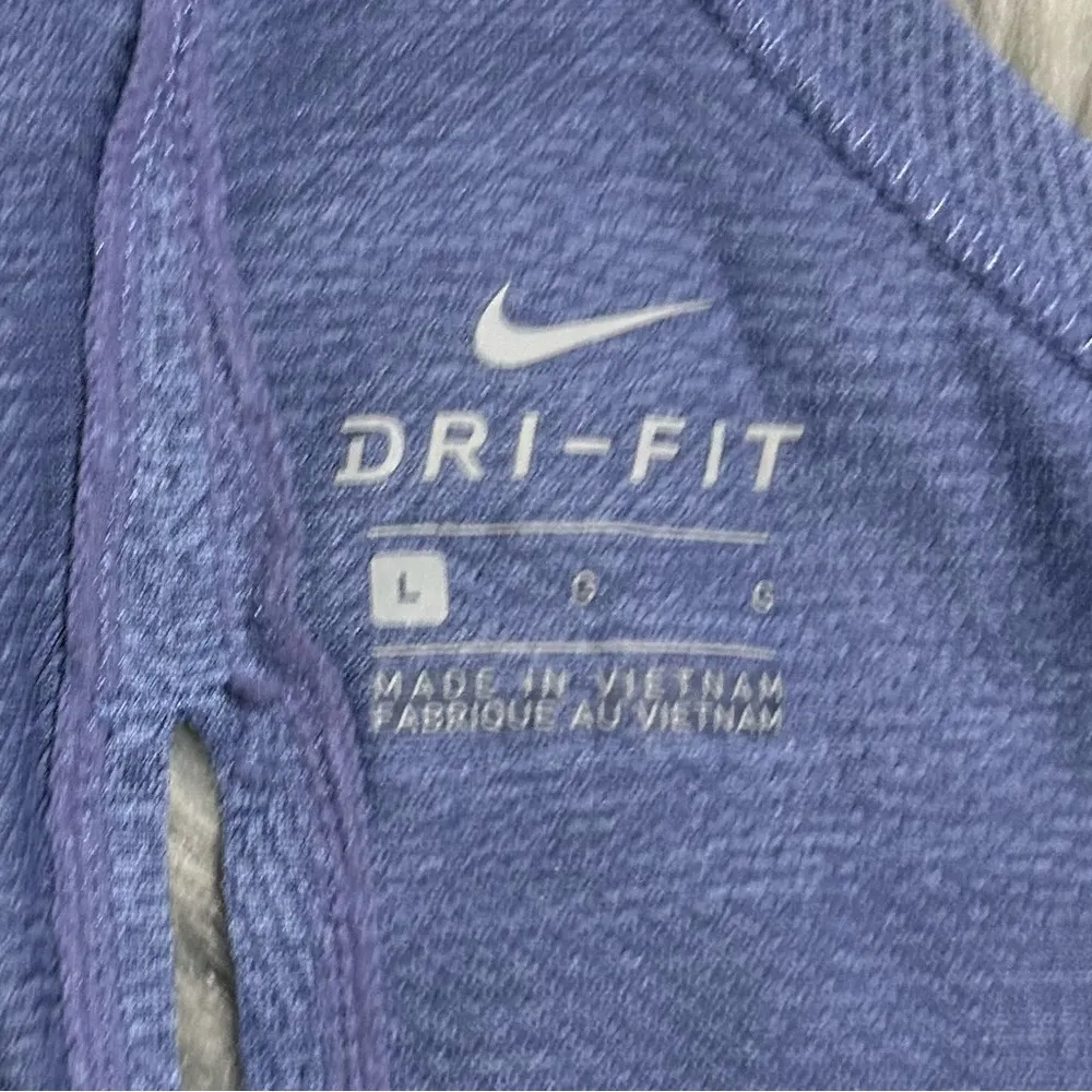 Nike  Dry-Fit Medalist Running Split Tank Top Blue Size Large - Image 10