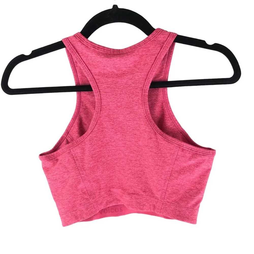 Outdoor Voices Womens Cropped Tank Top Racerback Pink XS - Image 2