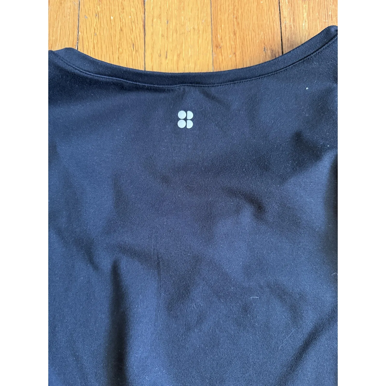 Sweaty Betty Romper Womens Medium Black Long Sleeve Activewear Pockets - Image 5