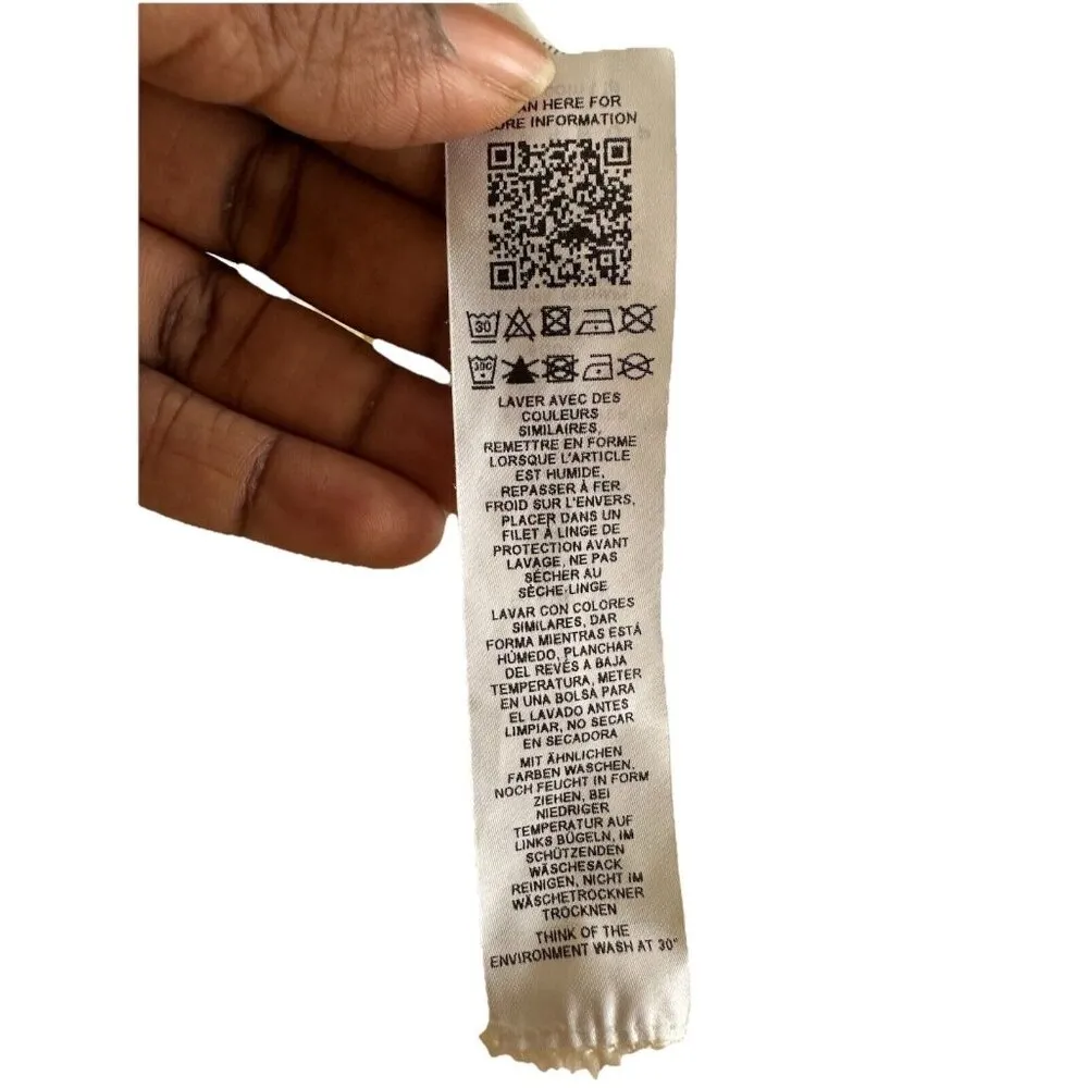 Top Shop y2k Grunge Mesh Top Tunic Off Shoulder  Ruched  Long Sleeve Sexy Sz 4-6 - Image 10