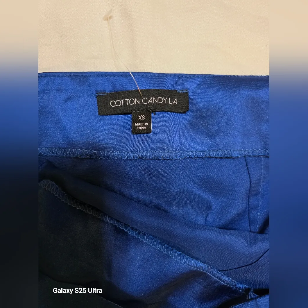 Cotton Candy Royal Blue Mini Skirt Size XS - Image 6