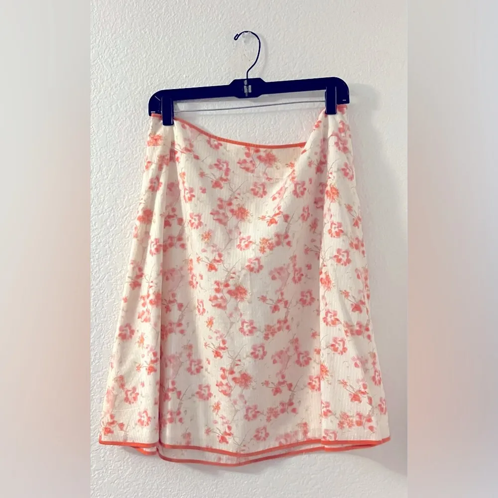 Ann Taylor Floral A-Line Skirt - Image 3