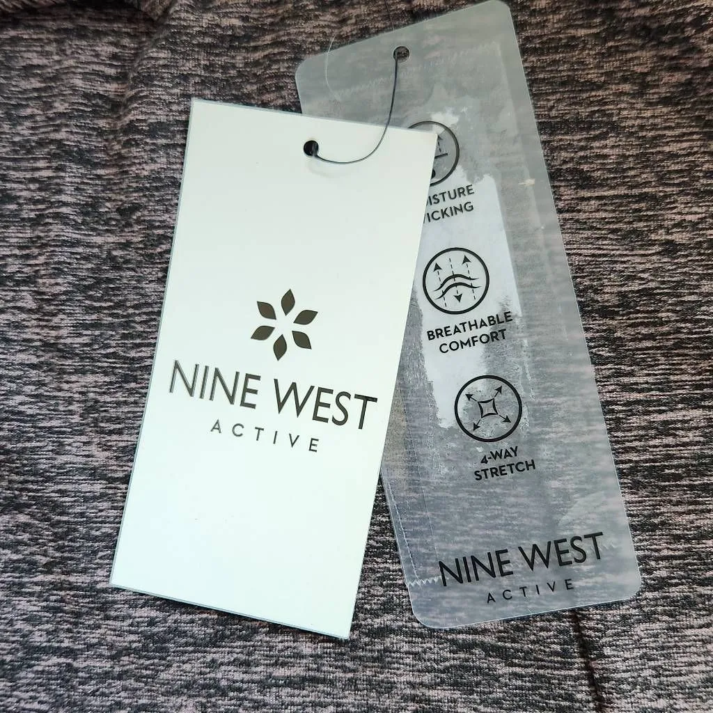 Nine West  Active Pink and Black Athletic Top NWT Size Small Workout Top - Image 6