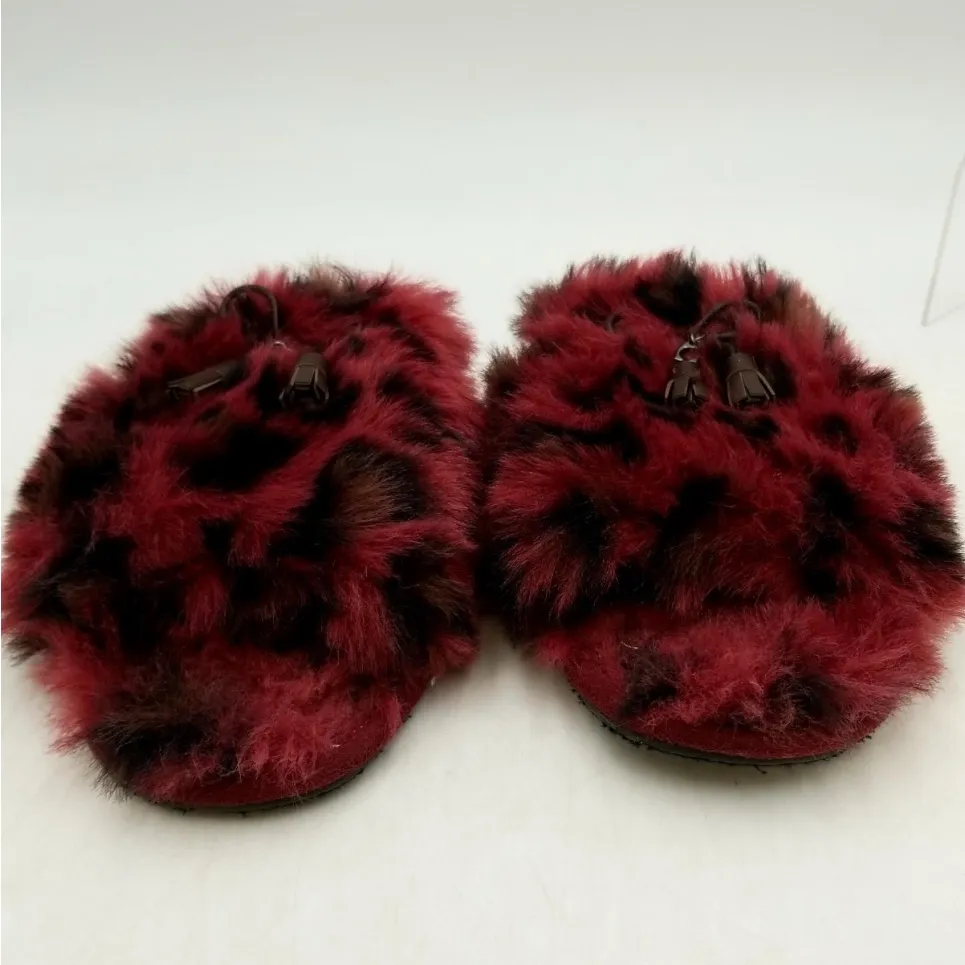 Coach Zoe Slipper W/ Ocelot Print Size 8.5 - Image 2