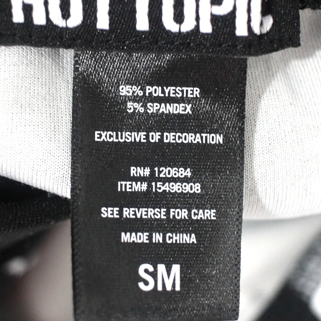 Black & White Moon Girls Collar Top and Skirt Size XS/S - Image 8