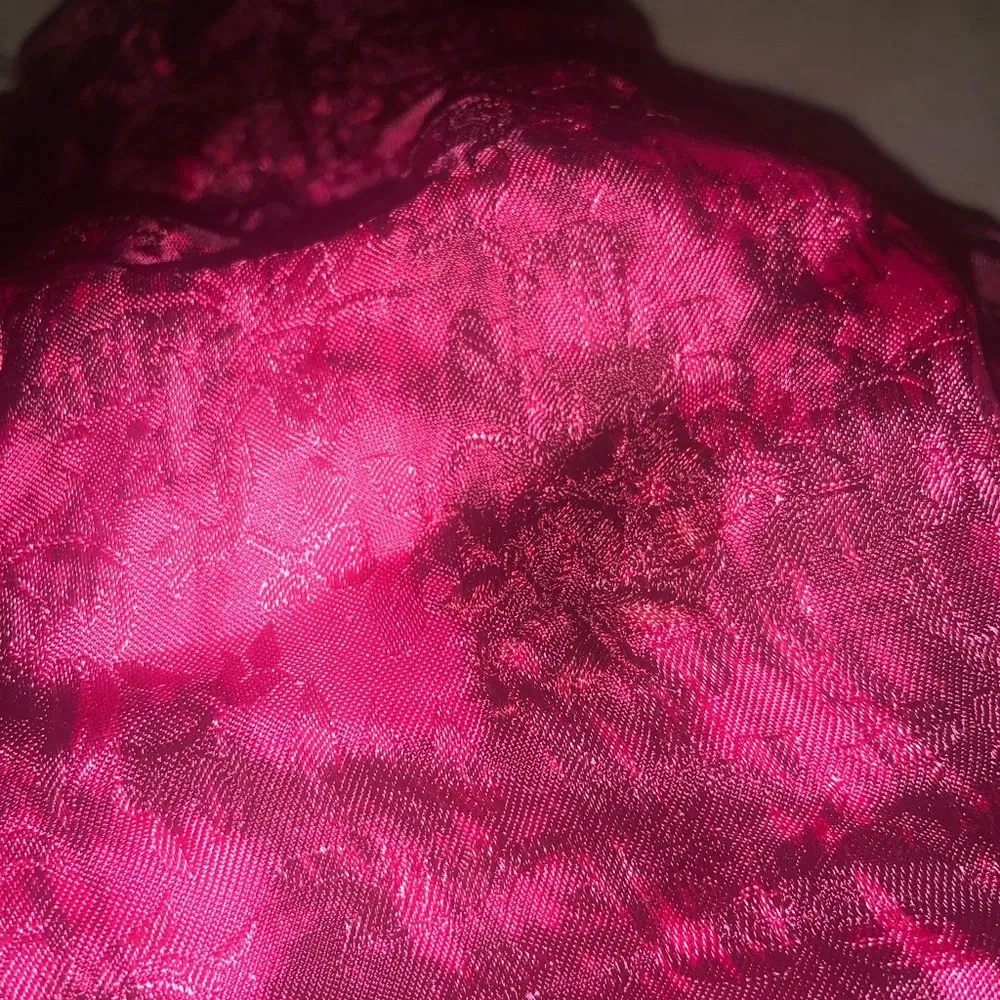 Free people boho acid high waisted satin embroidered tie dye shorts fall casual - Image 5