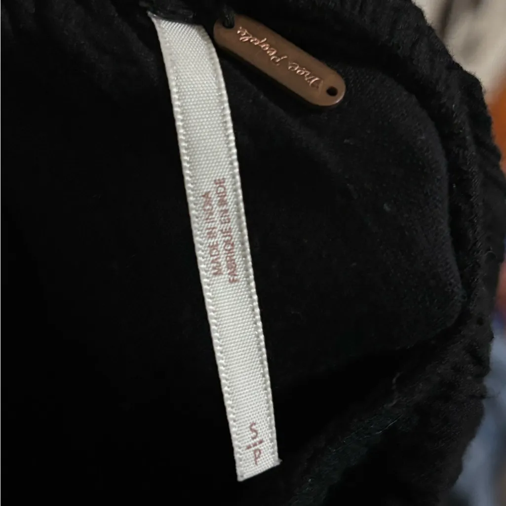 Free People Oxford Embroidered Mini Dress S Women Casual Long Sleeves. - Image 12