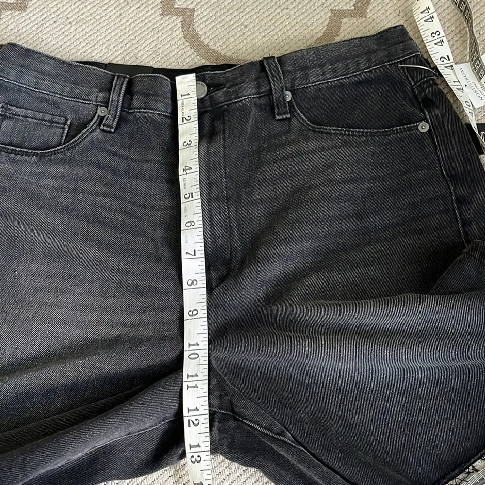 BLANKNYC Ludlow crop girlfriend long cut off short off gray - Image 8