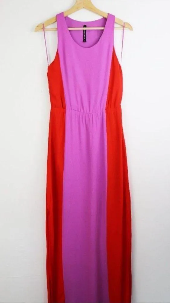 W118 by Walter baker colorblock maxi dress xs - Image 3