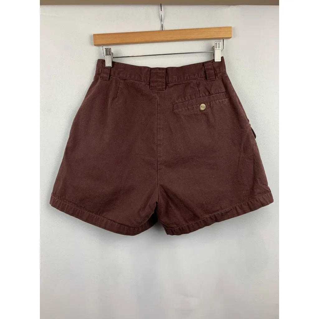 Route 66 Original Brown Cargo Shorts Size 8 Cotton - Image 2