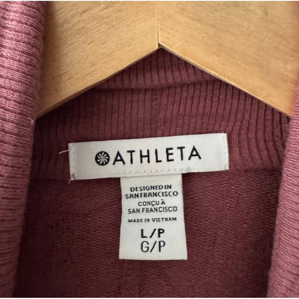 Athleta Women's Pranayama Wrap Color Tawny Rose Pink Super Soft - Image 7