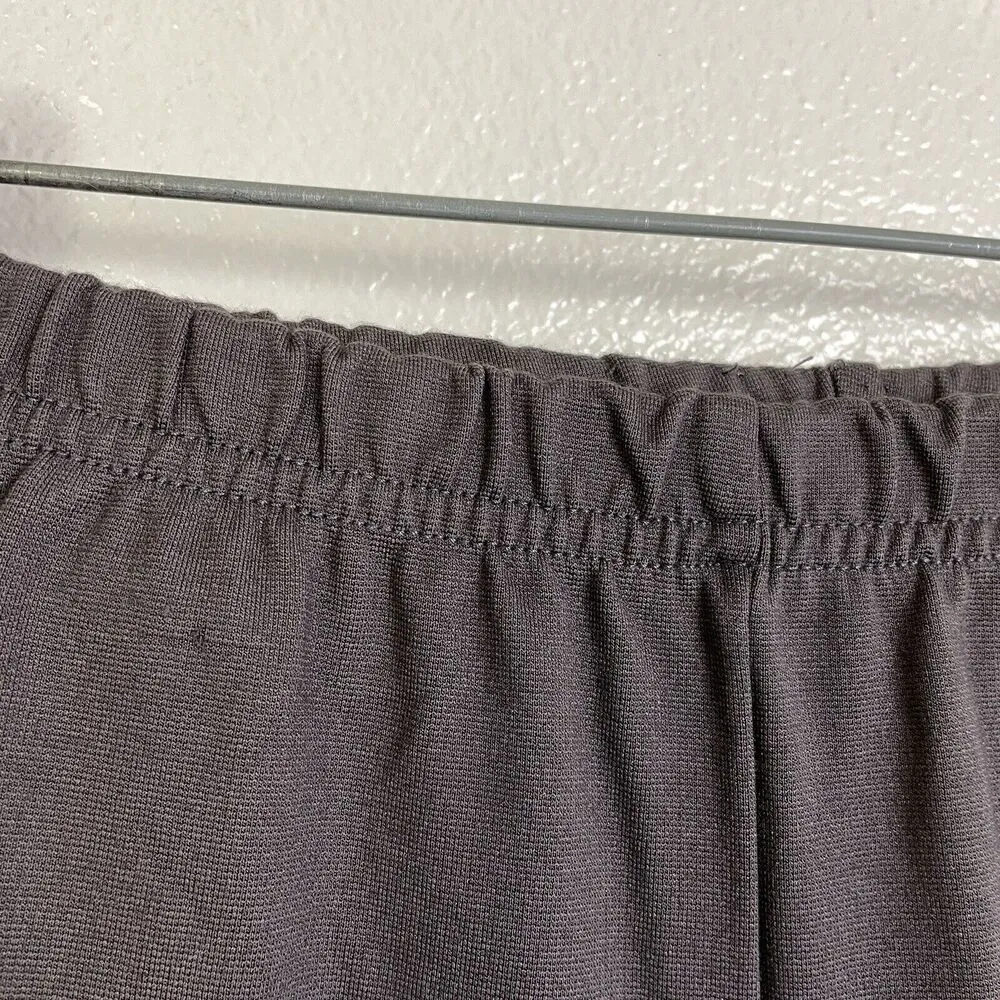 Bryn Walker Modal Wide Leg Pants Brown Pull On Stretch Womens Medium - Image 7