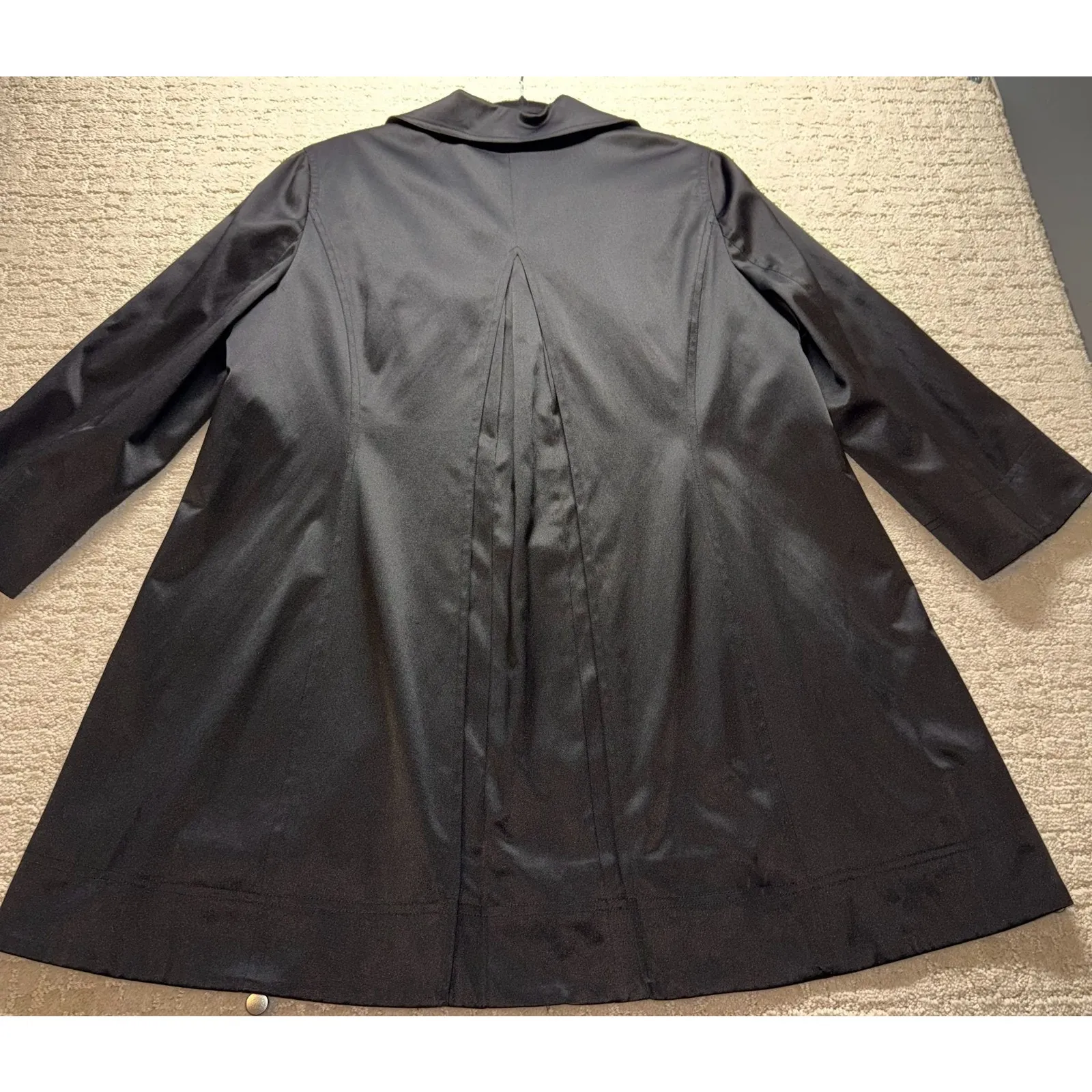 Madison Petite Black Jacket 3/4 Sleeve Size 12P Women’s A - Image 8