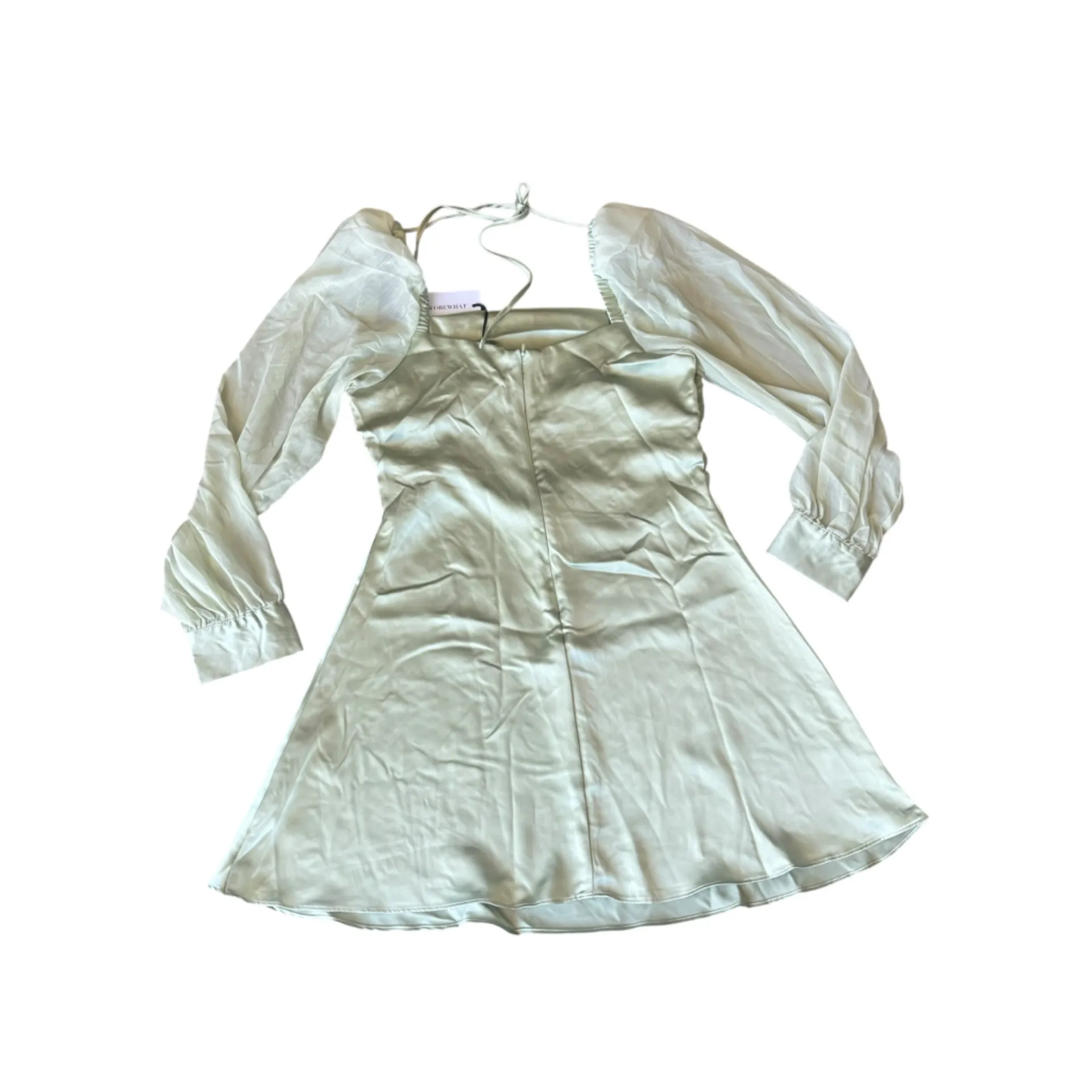 WeWoreWhat Puff Sleeve Cowl Dress - Image 6