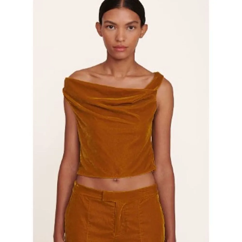 NWT Staud Velvet Vivianne Top Sz. XL - Image 3