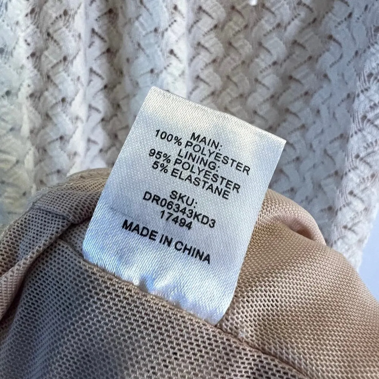 Meshki Ezra Ivory Lace Maxi Dress New With Tags Size XXL J1 - Image 9